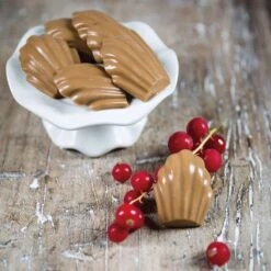 SF031 MADELEINE Stampo In Silicone 15 Impronte 4,4x3,4cm H1cm Silikomart -Peroni Kitchen Negozio stampo silicone madeleine mini sf031 2