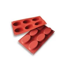 Silikomart Stampo Silicone Ovali 6 Posti