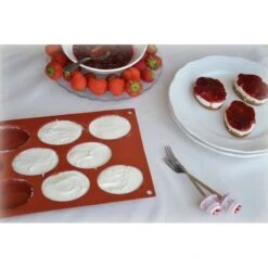 Silikomart Stampo Silicone Ovali 9 Posti -Peroni Kitchen Negozio stampo silicone ovali 9 posti 2