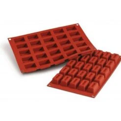 SF092 SMALL LINGOTTO Stampo In Silicone 25 Impronte 4,1x2,3cm H2cm Silikomart