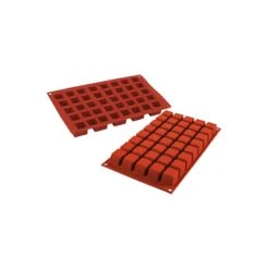SMALL CUBE SF263 Stampo In Silicone 40 Impronte 2,4x2,4cm H2,4cm Silikomart -Peroni Kitchen Negozio stampo silicone small cube 3