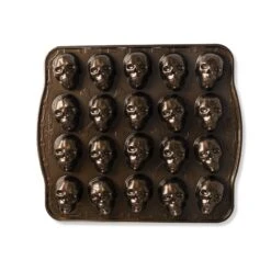 Stampo SKULL BITES CAKELET PAN 32,2x27,6cm H3cm 20 Impronte NW94948 Nordic Ware