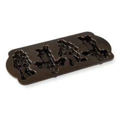 Stampo SPOOKY SKELETON CAKELET PAN 35,3x17,5cm H2,8cm 4 Impronte NW93548 Nordic Ware -Peroni Kitchen Negozio stampo spooky skeleton cakelet pan nw93548 4 impronte 185 cups nordic ware 3