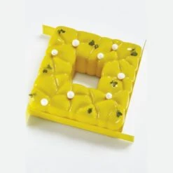 SQUARE KE037 Stampo In Silicone 15x15cm H5,5cm 1000ml Pavocake Pavoni