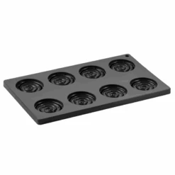 TOP07 IPNOSI PICCOLO Stampo In Silicone 8 Impronte Ø6cm H1cm Pavoni -Peroni Kitchen Negozio stampo top ipnosi 6 impronte 1