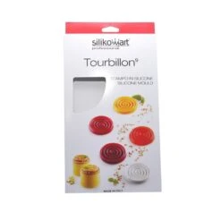 TOURBILLON 9 Stampo In Silicone 15 Impronte Ø4,5cm H0,7cm Silikomart -Peroni Kitchen Negozio stampo tourbillon 9 3
