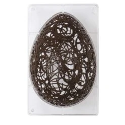 UOVO 750GR Stampo In Policarbonato Per Uova Di Pasqua Al Cioccolato Decora
