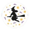 Stencil STREGA BEFANA In Plastica Ø25cm Decora