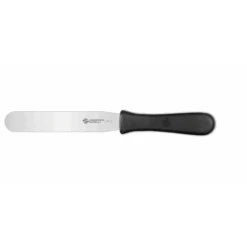SUPRA Spatola Cuoco Lama Dritta 20cm Manico Nero SZ72.020B Ambrogio Sanelli