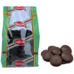 Surrogato Di Cioccolato Fondente In Gocce 500gr Graziano