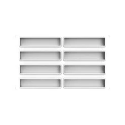 SWEET RECTANGLE 85 Stampo In Silicone 8 Impronte 12,8x3,3cm H2,1cm + Cutter Silikomart -Peroni Kitchen Negozio sweet rectangle 85 stampo in silicone cutter silikomart 3