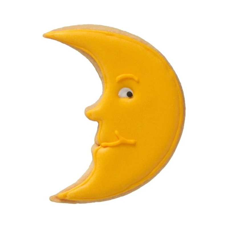 Tagliabiscotti LUNA 8cm In Acciaio Inox 2 Tagliabiscotti LUNA 8cm In Acciaio Inox - immagine 2