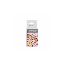 Tagliabiscotti MIX Per Biscotti LINZER SPITZBUB - Set 4 Pz Stadter -Peroni Kitchen Negozio tagliabiscotti rettangolare stretto in acciaio inox stadter 2