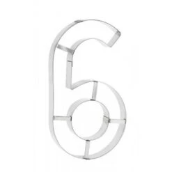 Numero 6/9 Cornice Inox Per NUMBER TART 32x18cm