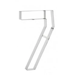 Numero 7 Cornice Inox Per NUMBER TART 32x18cm