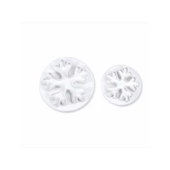 Cutter FIOCCO DI NEVE Con Espulsore Set 2 Pz In Plastica Stadter -Peroni Kitchen Negozio tagliapasta fiocco di neve con espulsore set 2 pz 2