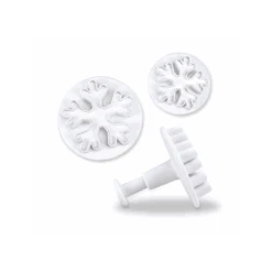 Cutter FIOCCO DI NEVE Con Espulsore Set 2 Pz In Plastica Stadter