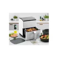 Lekue Tappetino Per Friggitrice Ad Aria In Silicone Forato 22,5x22,5cm Lékué -Peroni Kitchen Negozio tappetino forato friggitrice ad aria 3