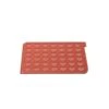 MAC03 MACARON CUORI 40x30 Tappetino In Silicone 42 Impronte Ø3,5cm Silikomart