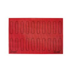 ECL20 Tappetino In Silicone Microforato Antiaderente 20 éclair 12x2,5cm Pavoni