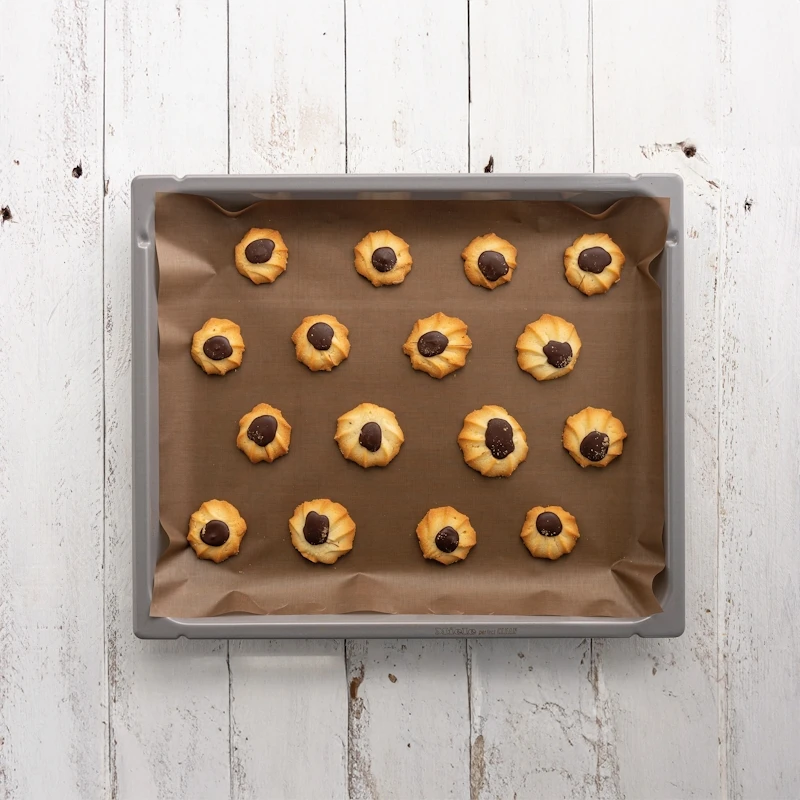 Tappetino Da Forno Riutilizzabile 40x33cm NoStick 2 Tappetino Da Forno Riutilizzabile 40x33cm NoStick - immagine 2