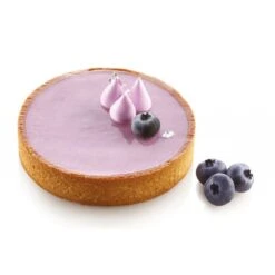 TARTE RING ROUND Set 4 Anelli Microforati Cerchio Ø10cm H2cm Silikomart -Peroni Kitchen Negozio tarte ring round o100 h20mm 2