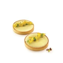 TARTE RING ROUND Set 4 Anelli Microforati Cerchio Ø12cm H2cm Silikomart -Peroni Kitchen Negozio tarte ring round o120 h20mm 2