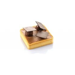 TARTE RING SQUARE Set 6 Cornici Microforate Quadrato 8x8cm H2cm Silikomart -Peroni Kitchen Negozio tarte ring square 80x80 h20mm 3
