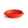 Lekue Tartelletta Stampino In Silicone Ø12cm H2,5cm Rosso - Conf 4 Pezzi Lékué