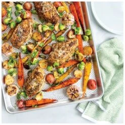 Teglia Crispy L In Alluminio 49,5x34,2cm H2,5cm NW44670 Nordic Ware -Peroni Kitchen Negozio teglia crispy l 2