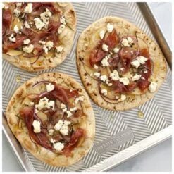 Teglia Crispy L In Alluminio 49,5x34,2cm H2,5cm NW44670 Nordic Ware -Peroni Kitchen Negozio teglia crispy l 3