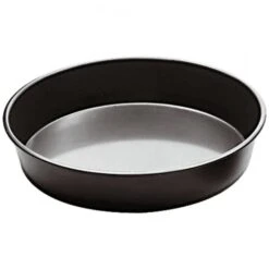 Teglia Rotonda Per Pizza In Ferro Blu Ø20cm H3,5cm Paderno