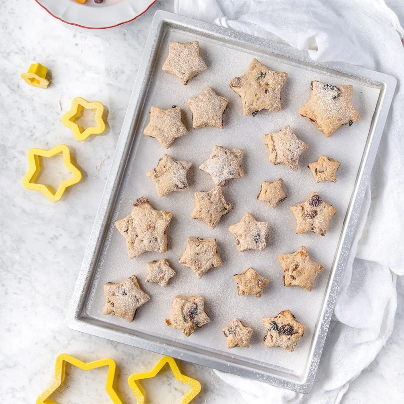 Teglia Rettangolare In Alluminio Anodizzato 28x38cm H2,5cm Decora 2 Teglia Rettangolare In Alluminio Anodizzato 28x38cm H2,5cm Decora - immagine 2