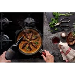 Woll TiTAN Best Padella Alta 24cm H7cm Con Rivestimento Al Titanio -Peroni Kitchen Negozio titan best padella alta 24cm h7cm con rivestimento al titanio woll 6