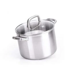 Berndes Tricion Resist Pentola 24cm 2M In Alluminio/acciaio A 3 Strati Con Coperchio