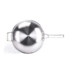 Berndes Tricion Resist Wok 32cm 1M+1 In Alluminio/acciaio A 3 Strati Con Coperchio -Peroni Kitchen Negozio tricion resist wok 32cm 1m in alluminioacciaio a 3 strati e coperchio berndes 2