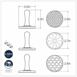 Timbri Biscotti ALL SEASON 3pz Ø7cm NW01235 Nordic Ware -Peroni Kitchen Negozio tris timbri biscotti nordic ware 7