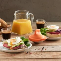 Lekue EGG POACHER Cuoci Uovo In Camicia - Set 2 Pezzi Lékué -Peroni Kitchen Negozio uova in camicia 8