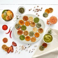 Lekue Veggie Snacks Maker 18 Impronte Set 3 Pz. Lékué -Peroni Kitchen Negozio veggie snacks maker 18 impronte set 3 pz lekue 8