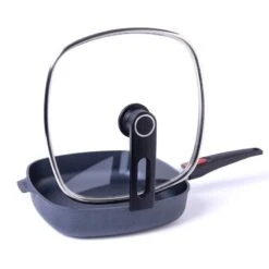 Woll Coperchio Universale Quadrato Smart 24x24cm In Vetro Temperato -Peroni Kitchen Negozio woll coperchio universale quadrato smart 24x24cm in vetro temperato 2