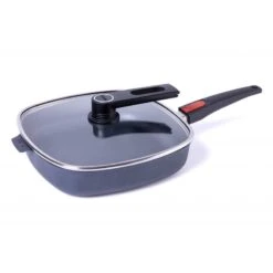 Woll Coperchio Universale Quadrato Smart 28x28cm In Vetro Temperato -Peroni Kitchen Negozio woll coperchio universale quadrato smart 28x28cm in vetro temperato 3