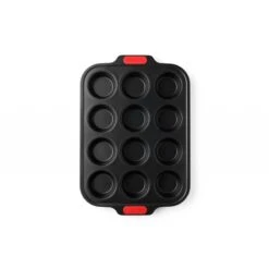 Woll Let's Bake! Stampo Muffin Antiaderente 12 Impronte Ø7cm H3,3cm WB05 -Peroni Kitchen Negozio woll let s bake stampo muffin antiaderente 12 impronte o7cm h33cm wb05 3