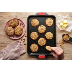 Woll Let's Bake! Teglia Biscotti Antiaderente 33x23cm H2,5cm WB06 -Peroni Kitchen Negozio woll let s bake teglia biscotti antiaderente 33x23cm h25cm wb06 2