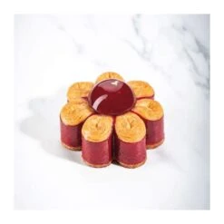 Fascia Microforata Inox Fiore Ø10cm H4,5cm Per Viennoiserie XF51 Pavoni -Peroni Kitchen Negozio xf51 pavoni fascia microforata fiore per viennoiserie 2