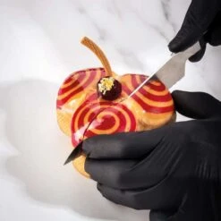 Fascia Microforata Inox Trifoglio 10,2x9,8cm H4,5cm Per Viennoiserie XF54 Pavoni -Peroni Kitchen Negozio xf54 pavoni fascia microforata trifoglio per viennoiserie 2