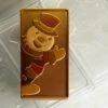 XMAS SNOWMAN PC5067 Stampo In Policarbonato Tavoletta Di Cioccolato 3x100gr Pavoni