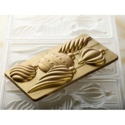 XMAS SPIRIT PC5058 Stampo In Policarbonato Tavoletta Di Cioccolato 3x100gr Pavoni -Peroni Kitchen Negozio xmas spirit pc5058 stampo in policarbonato tavoletta di cioccolato 3x100gr pavoni 2