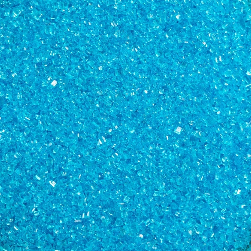 Zucchero Glitterato Azzurro 100gr Decora 2 Zucchero Glitterato Azzurro 100gr Decora - immagine 2